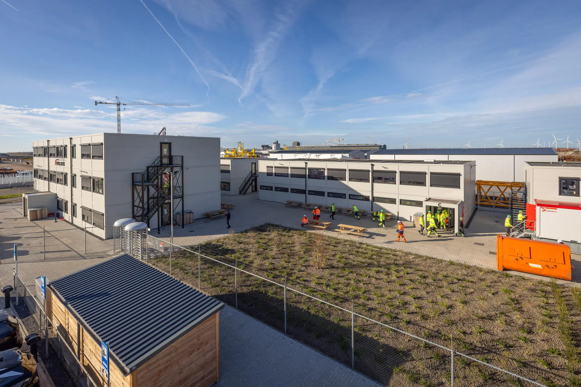 Kantoren en kantines in Vlissingen - Van den Nagel Modulaire Bouw