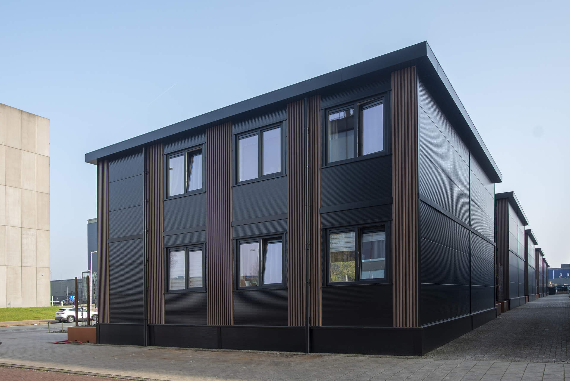 Tijdelijke woonlocatie voor Gemeente Ouderkerk aan de Amstel - Van den Nagel Modulaire Bouw